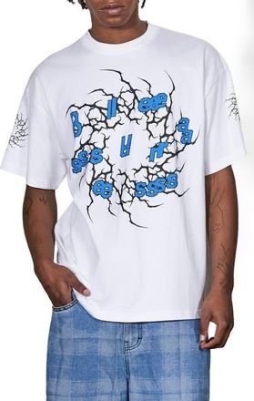 Pleasures Rotation Cotton Graphic T-Shirt in White at Nordstrom, Size Xx-Large