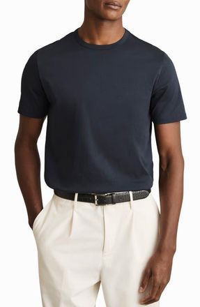 Reiss Count Crewneck T-Shirt in Navy at Nordstrom, Size Xx-Large