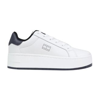 Tommy Jeans Sneakers, female, White, Size: 7 US TJW Flatform Ess Mu