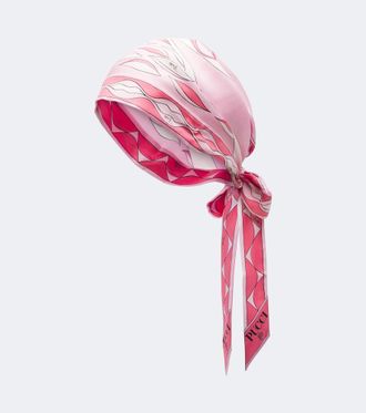 Pucci Dune silk twill head wrap