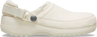 Crocs Classic Crafted Vegan Suede Clog Sandalen - Unisex | beige