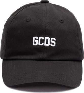 GCDS Honkbalpet met geborduurd logo - Zwart