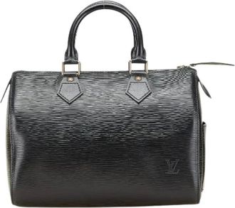 Louis Vuitton Pre-owned Handbags, female, Black, Size: ONE SIZE Pre-owned Leather handbags