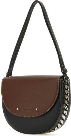 Stella McCartney Womens Frayme Shoulder Bag Black