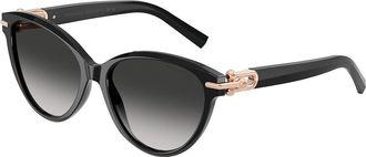 Tiffany & Co. TF4261 80013C Womens Sunglasses Black Size 56
