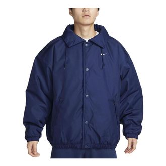 Nike Sportswear Solo Swoosh Puffer Jacket Navy Blue FB7853-410