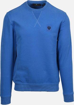 Belstaff Mens BELSTAFF SWEATSHIRT MARINE BLUE - Navy - Size: 42