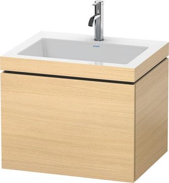 Duravit Duravit - Lavabo Para Muebles L-cube C-bonded Con Base, Colgante