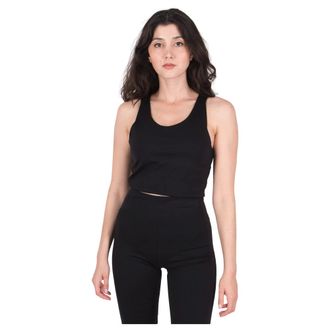 Drykorn Sleeveless Tops, female, Black, M, Isini Stretch Top