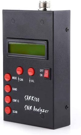 OEM Analizador De Antenas Sark100, Analizador De Roe De Onda Corta De 1 A 60 Mhz Con Un Rango De Medici&oacute;n &Uacute;til De Roe De 1,0 A 9,99