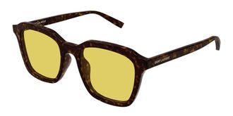 Saint Laurent SL 457 Asian Fit 009 Mens Sunglasses Tortoiseshell Size 49 - Free RX Lenses - Free RX Lenses