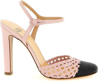 Francesco Russo Multicolor Goatskin High Heel Womens Pumps