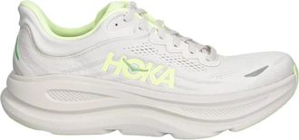 Hoka One One Bondi 9 - Heren - Hardloopschoenen - Beige - 44 EU - Fitness