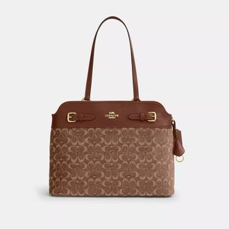 Coach Easton Tote Bag In Signature Chenille