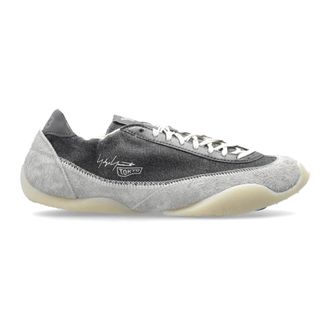 Yohji Yamamoto Dames, Schoenen, Grijs, Maat: 37 1/2 EU Leer