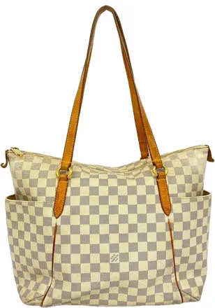 Louis Vuitton White Tote Bag (Pre-Owned)