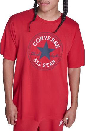 Converse Chuck Taylor All Star Logo T-Shirt in Converse Red at Nordstrom, Size X-Large