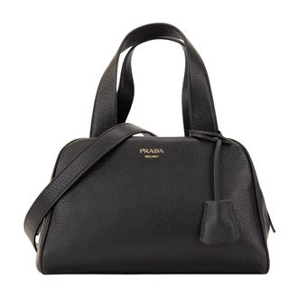 Prada Bolso de hombro de piel - Bags - Mujer - Negro - ONE SIZE
