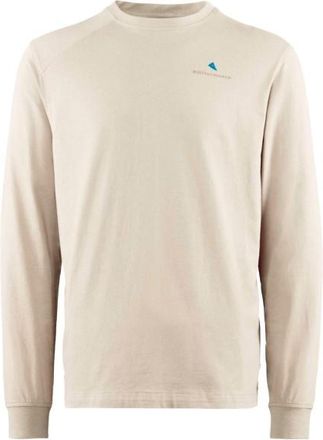 Kl&auml;ttermusen Root Logo L/S Tee Longsleeve f&uuml;r Herren | beige