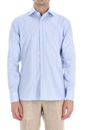 Borriello Micro Pattern Cotton Tailored Shirt