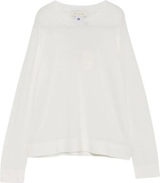 Max Mara Mmltempo Sweater - Knitwear - Mujer - Blanco - L