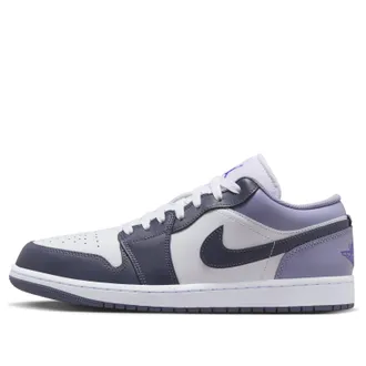Nike Jordan Air Jordan 1 Low White Purple 553558-145