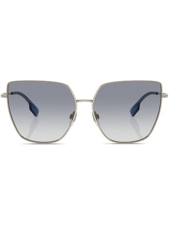 Burberry Sunglasses Alexis zonnebril met kattenoog montuur - Goud