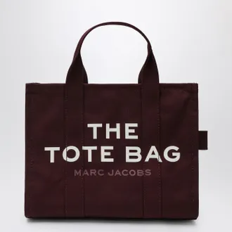 Marc Jacobs Medium Dark Plum canvas tote bag