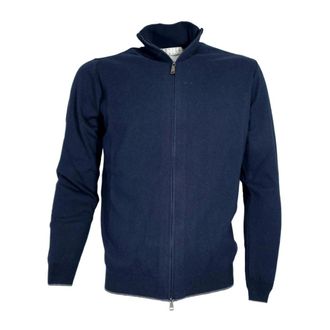 Cashmere Company Cashmere Company, Heren, Truien, Blauw, Maat: XL Katoen
