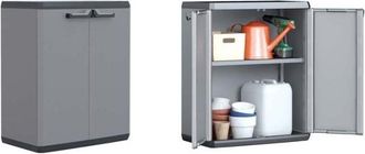 KIS Armario Keter Bajo Con 1 Estante Regulable 68x39x83