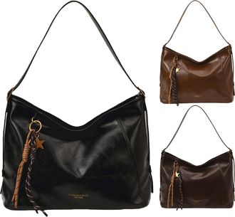 Generic Pufei Women Girls PU Leather Underarm Shoulder Bag with Zipper for Daily Use (Black)