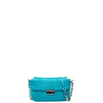 Prada Pre-owned Cross Body Bags, female, Blue, Size: ONE SIZE Pre-owned Vintage Shoulder Bag