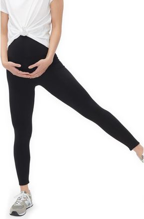 Hatch The Ultimate Maternity Over The Bump Leggings in Black at Nordstrom, Size X-Small