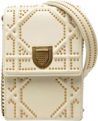 Dior Pre-owned Diorama Crossbody Bag - - Pre-owned - Donna - Bianco - ONE SIZE