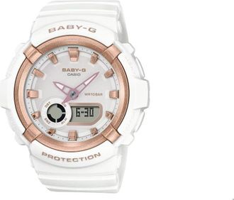 Casio (WMNS) CASIO Baby-G Digital-Analog Off-White BGA-280BA-7A
