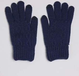 Hat Attack Frosty Touch Glove in Navy at Nordstrom