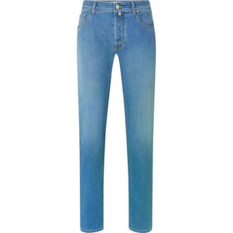 Jacob Cohen Slim-fit Jeans, male, Blue, Size: W33 Bard Slim-fit Jeans