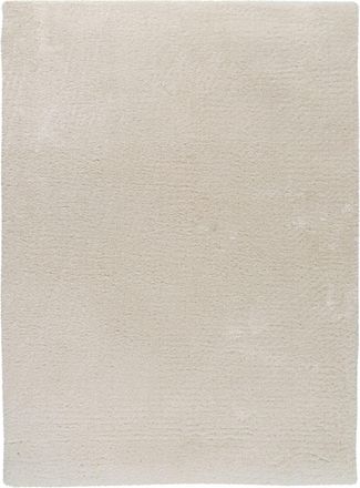 LALEE Hochwertiger Hochfloor Teppich Glamour 800 aus recyceltem Pet - Ivory