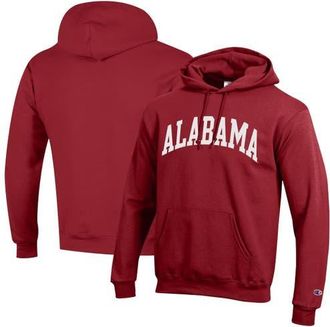 Champion Mens Champion Crimson Alabama Crimson Tide Basic Arch Fleece Pullover Hoodie at Nordstrom, Size Xx-Large