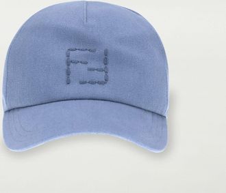 Fendi Cappello FF Fendi in canvas di cotone