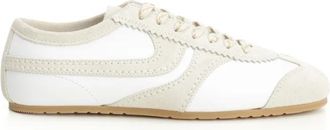 Dries Van Noten Schoenen, Heren, Wit, 40 EU, Leer, Suede Sneakers