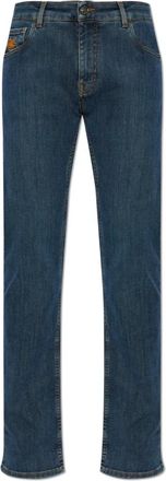 Etro Tapered-leg Jeans - Heren - Regular Fit Jeans - Blauw - W30 - Katoen - Jeans