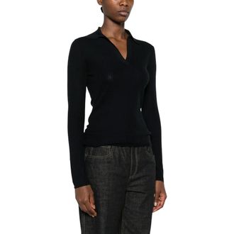 Max Mara Dames, Truien, Zwart, Maat: L