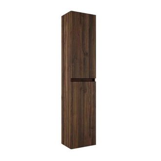 Saniclass Vita Hoge Kast - 140x35x27cm - 2 deuren - noten