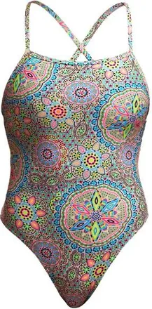 Funkita Tie Me Tight One Piece Badeanzug f&uuml;r Damen | grau