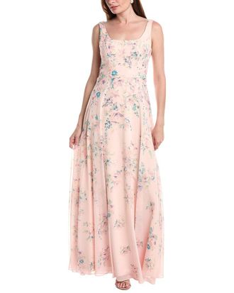 Marchesa Fiorella Maxi Dress