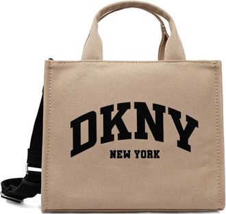 DKNY medium Haddle tote bag - women - Cotton/Polyurethane - OS - Neutrals