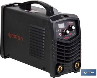 cofan Soldador Inverter El&eacute;ctrico Mma 200a, Circuito De Puente Completo Con Tecnolog&iacute;a Avanzada De Inversor Igbt, Salida De Cc, Alta Eficiencia, Ahorro De E