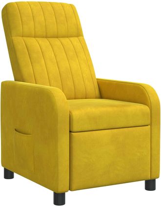 vidaXL Recliner Amarillo Pwnedbylord666ywh Vidaxl