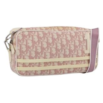 Dior Pre-owned Cross Body Bags, female, Pink, Size: ONE SIZE Pre-owned Plastic Shoulder Bag